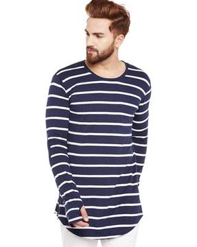 stripes regular fit t-shirt