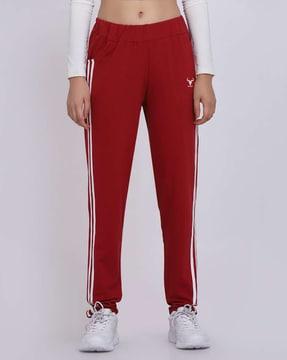 stripes track pants