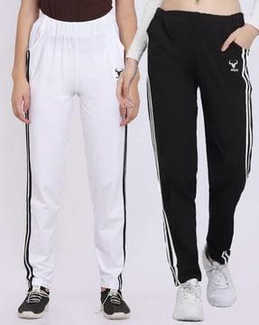 stripes track pants