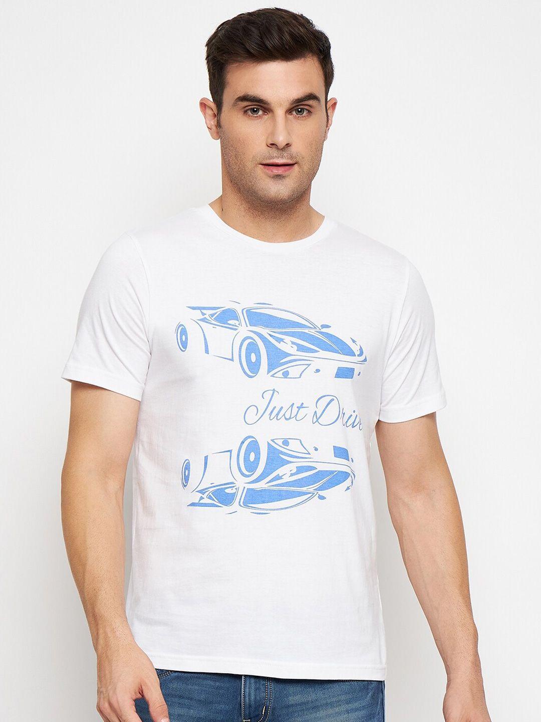 strop graphic printed cotton t-shirt