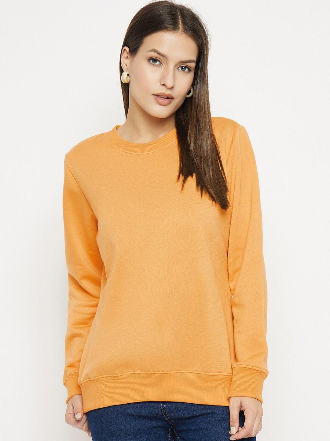 strop women mustard sweatshirt
