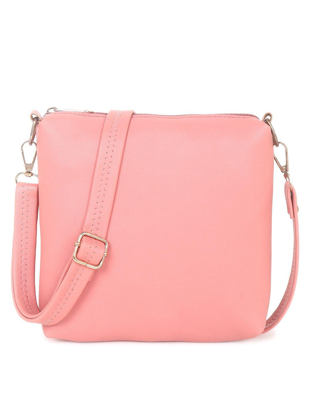 stropcarry pu structured buckle detail sling bag