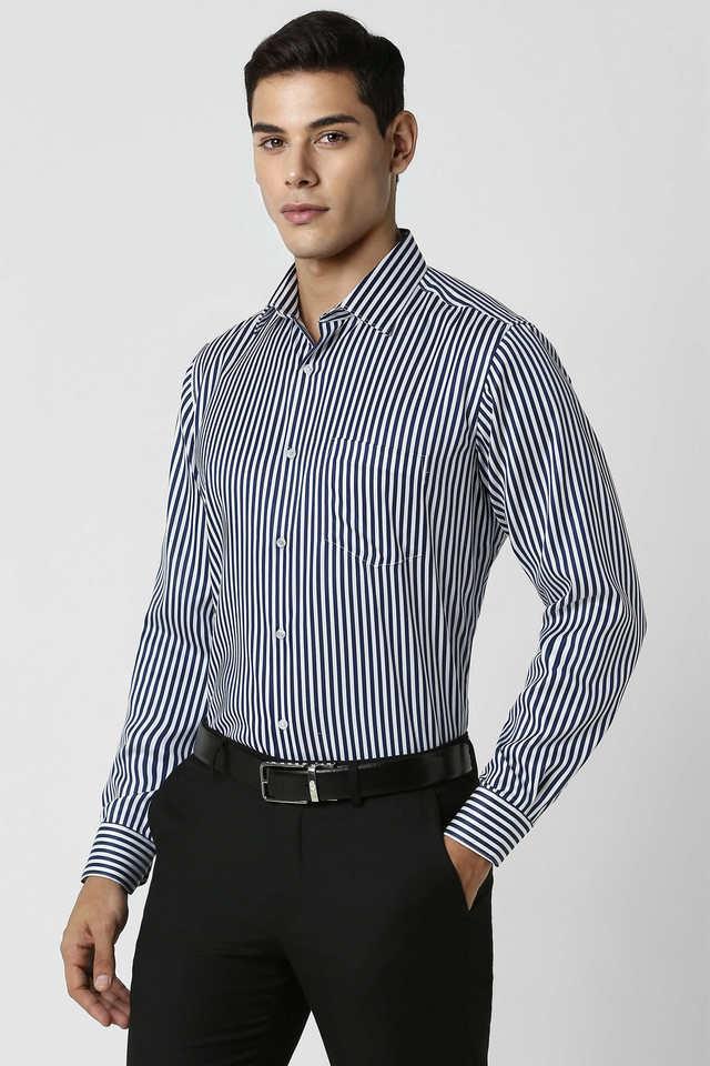 structured cotton regular fit mens casual shirt