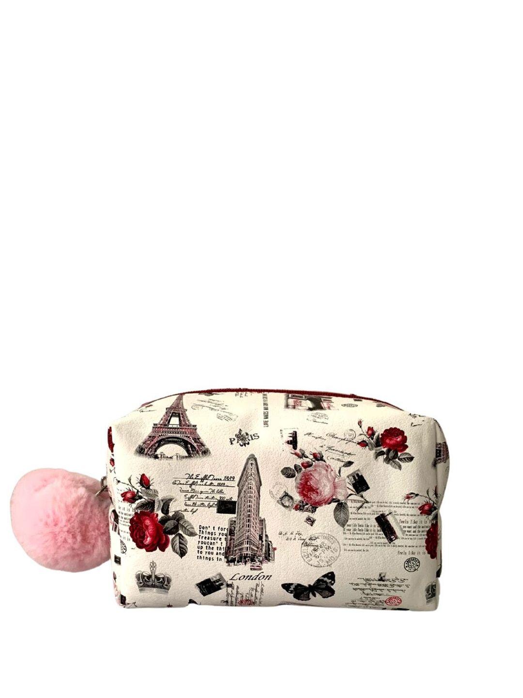 strutt floral printed travel pouch