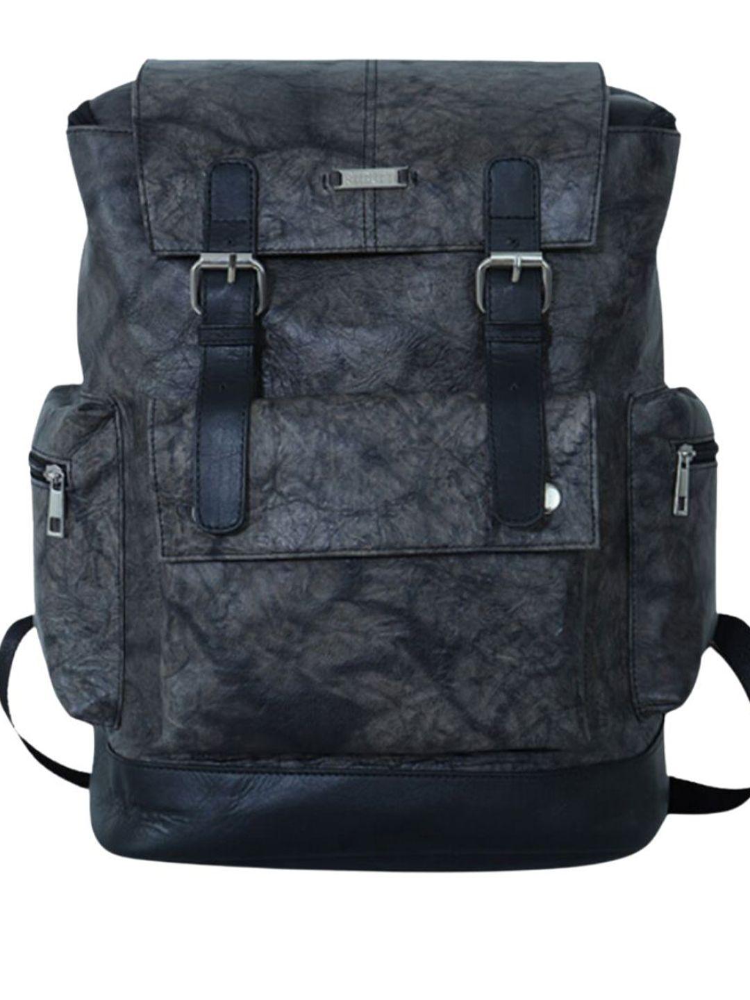 strutt unisex leather backpack