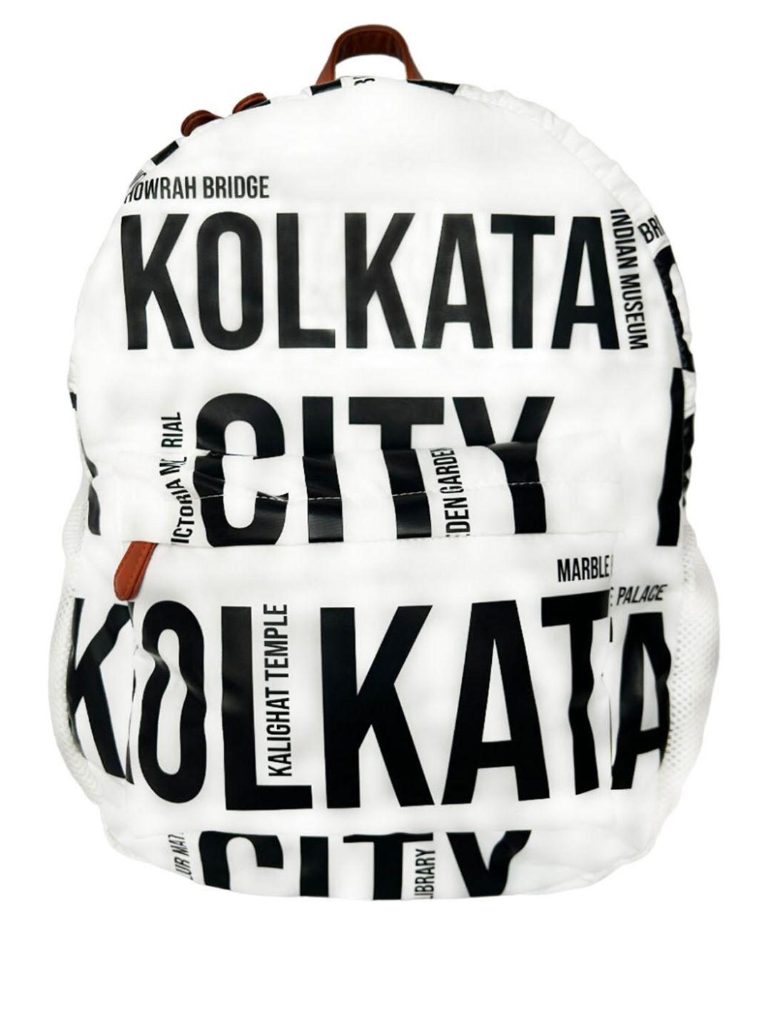 strutt unisex typography printed backpack