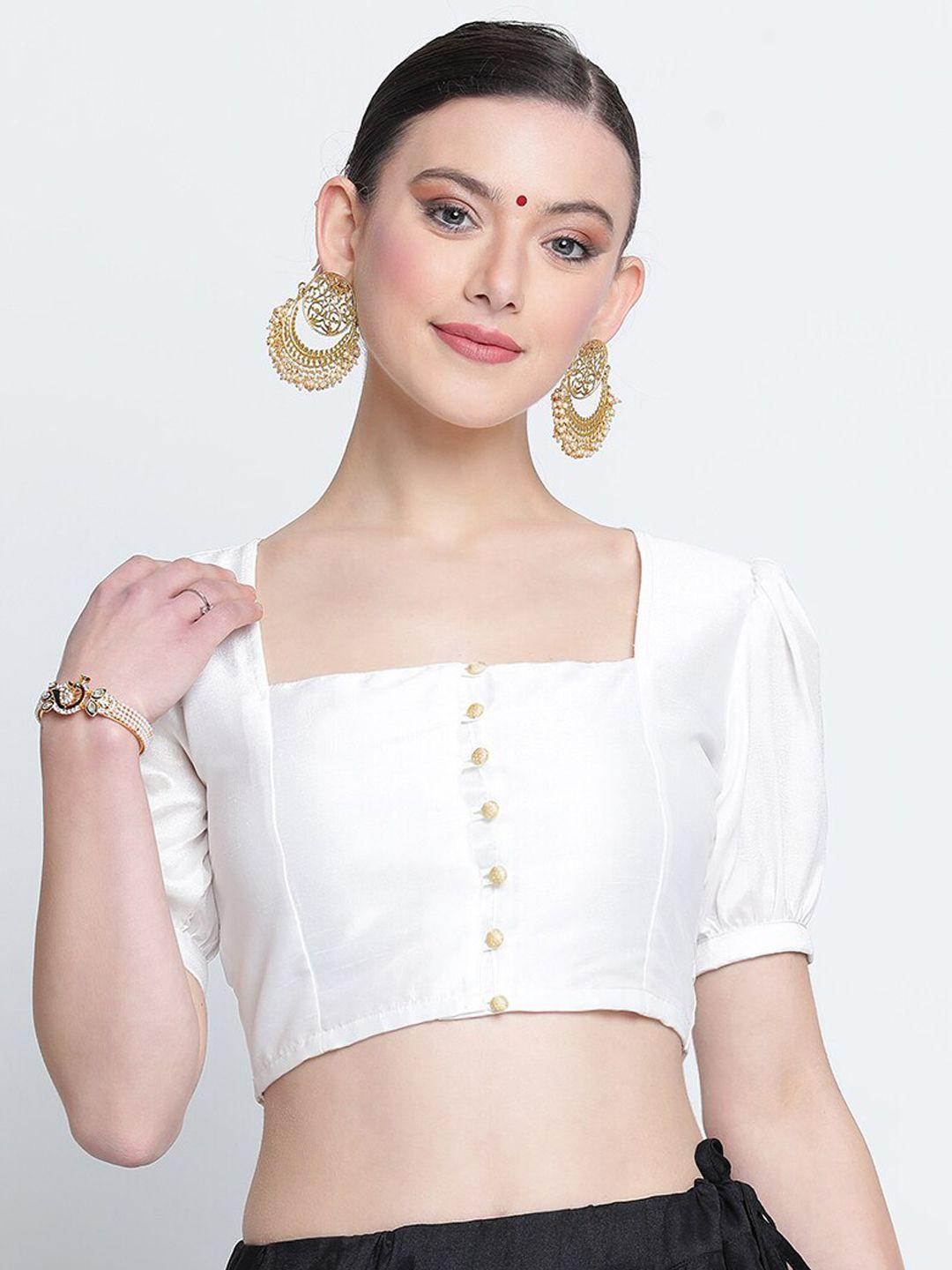studio rasa button down saree blouse