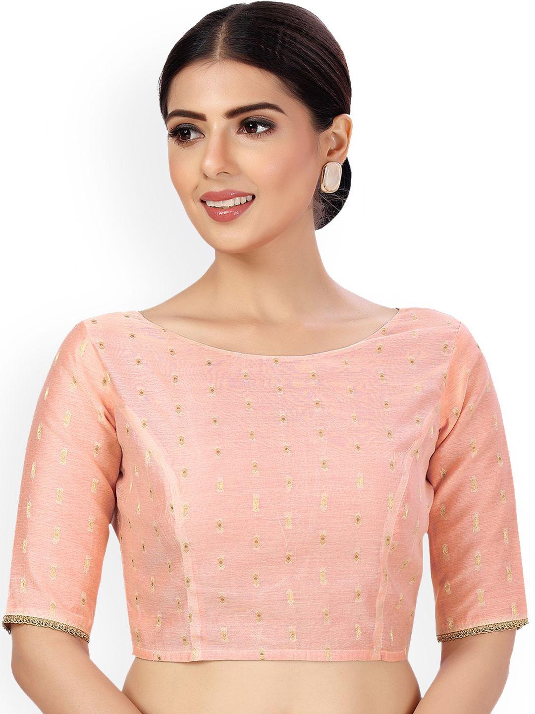 studio shringaar woven design saree blouse