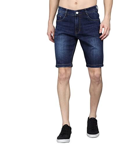 studio nexx men's denim shorts (hike52 dark blue)