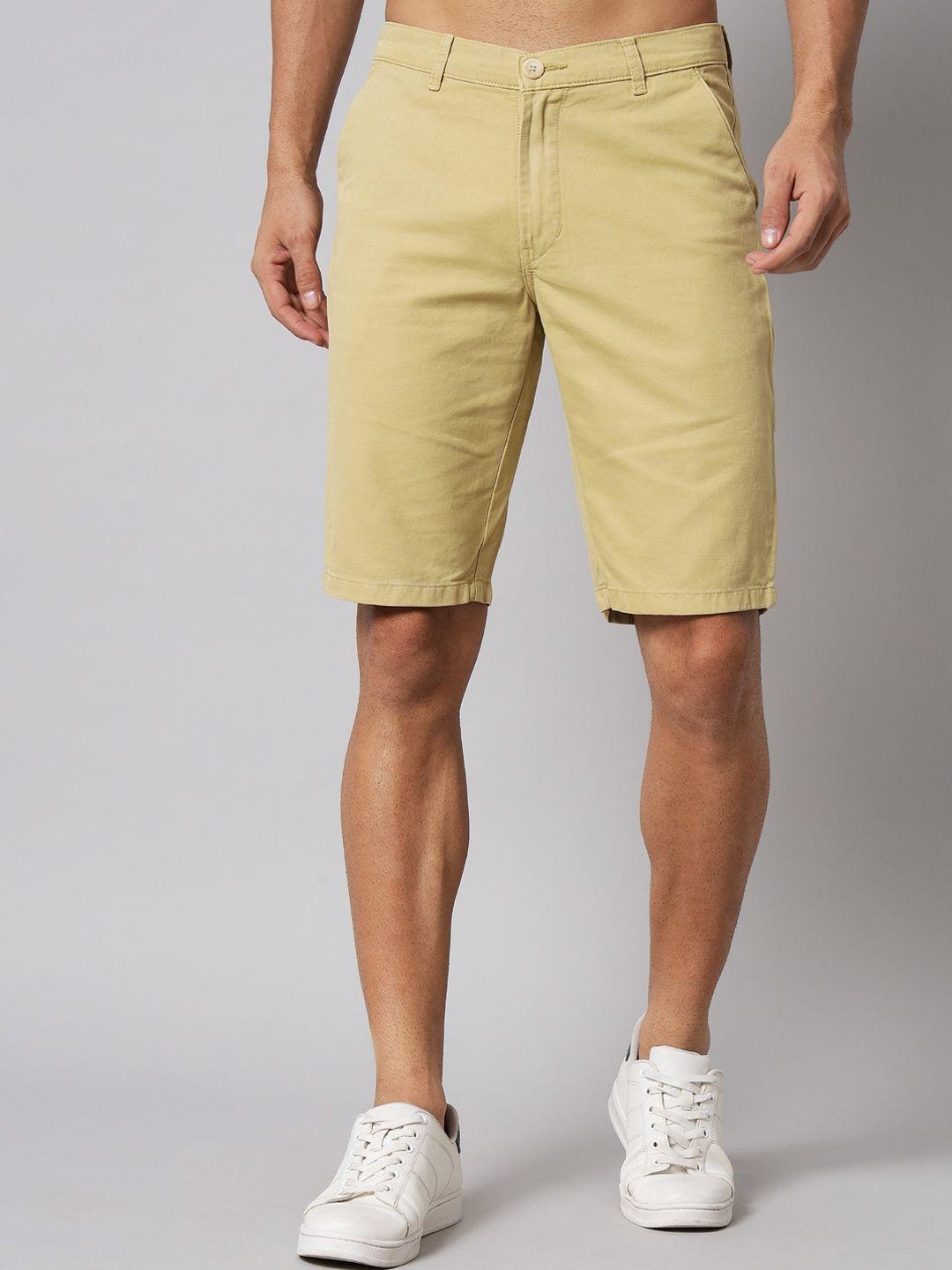 studio nexx men mid-rise cotton shorts