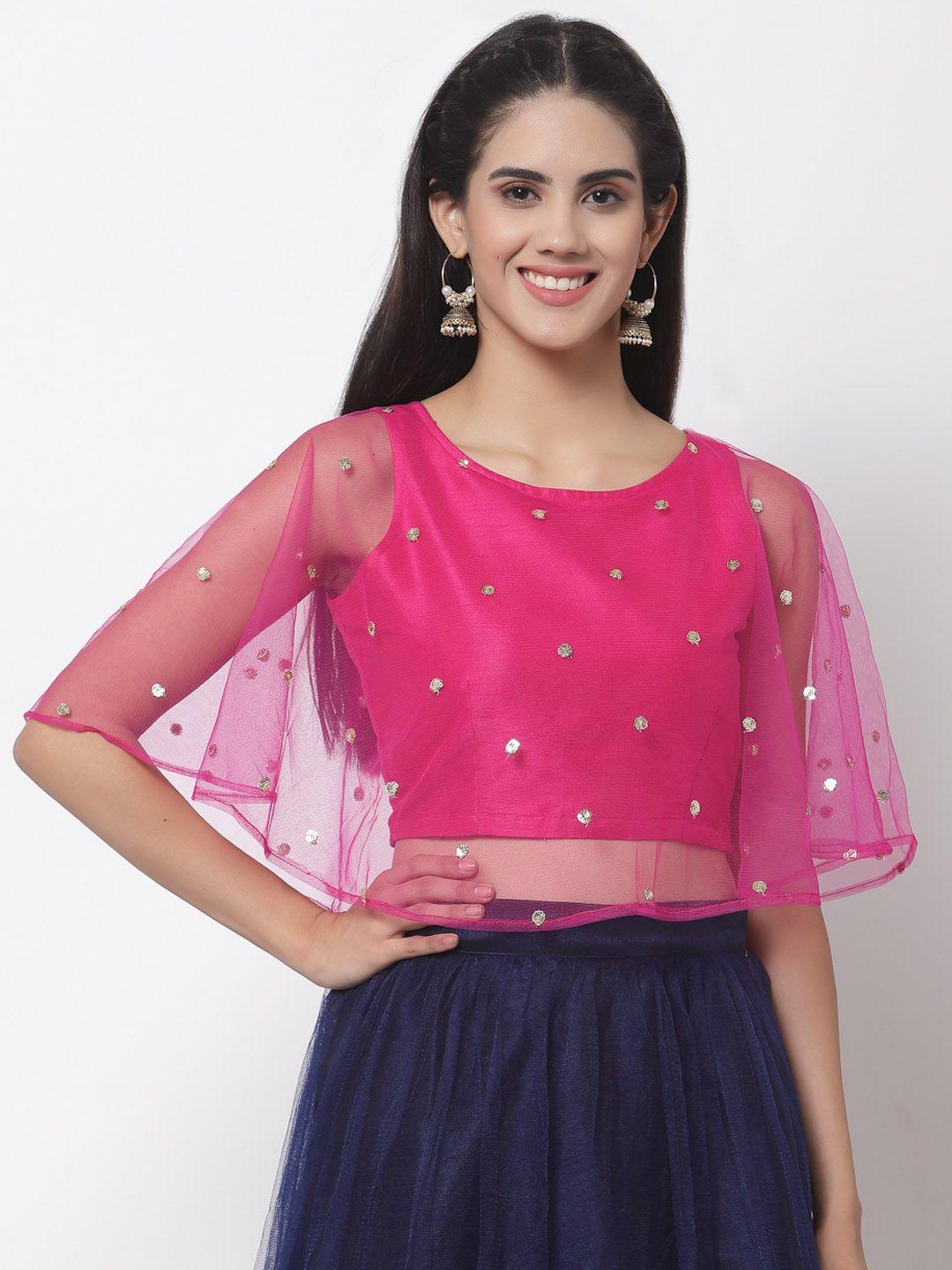 studio rasa embroidered saree blouse