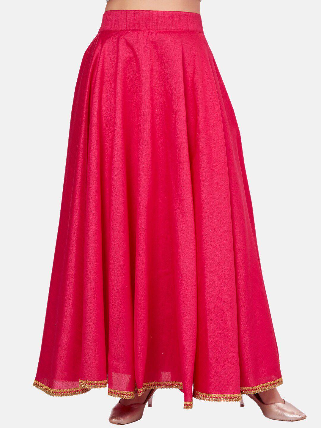 studio shringaar flared maxi skirt