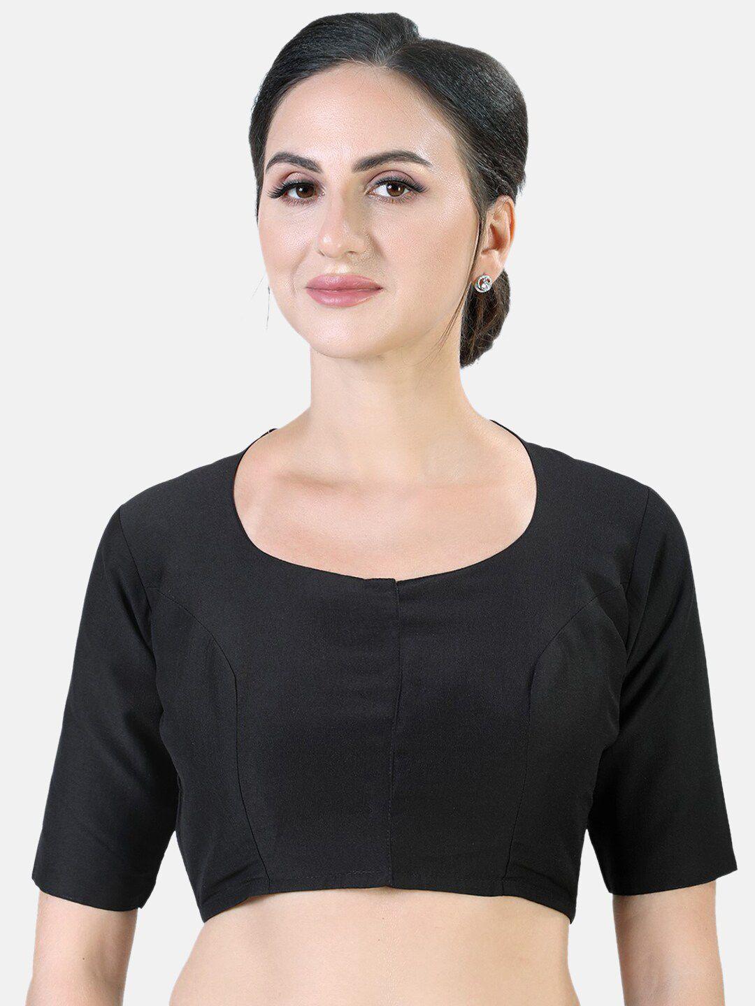 studio shringaar round neck saree blouse