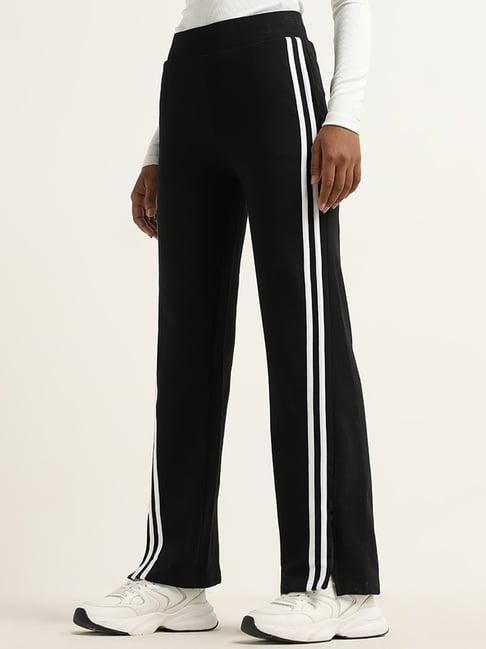 studiofit by westside black high rise track pants