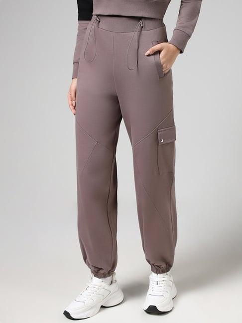 studiofit by westside brown track pants