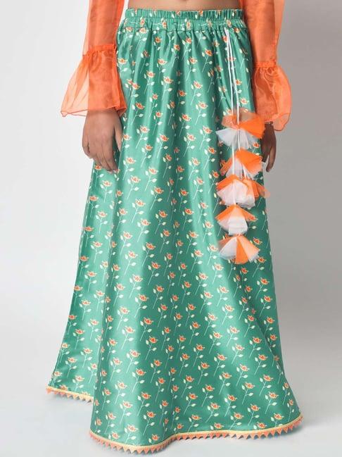 studiorasa-kids-green-floral-print-skirt