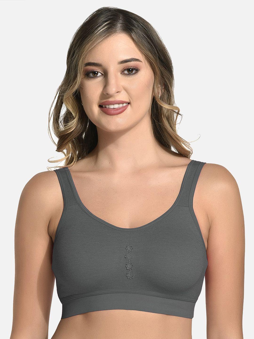styfun cotton non padded super support bra