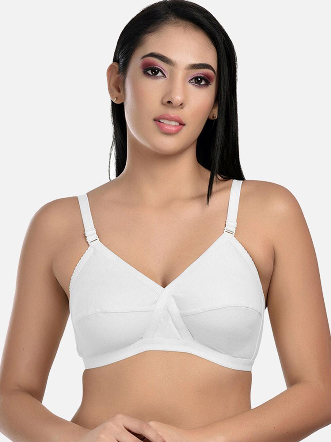 styfun  dry-fit non padded cut & sew non wired full coverage cotton everyday bra