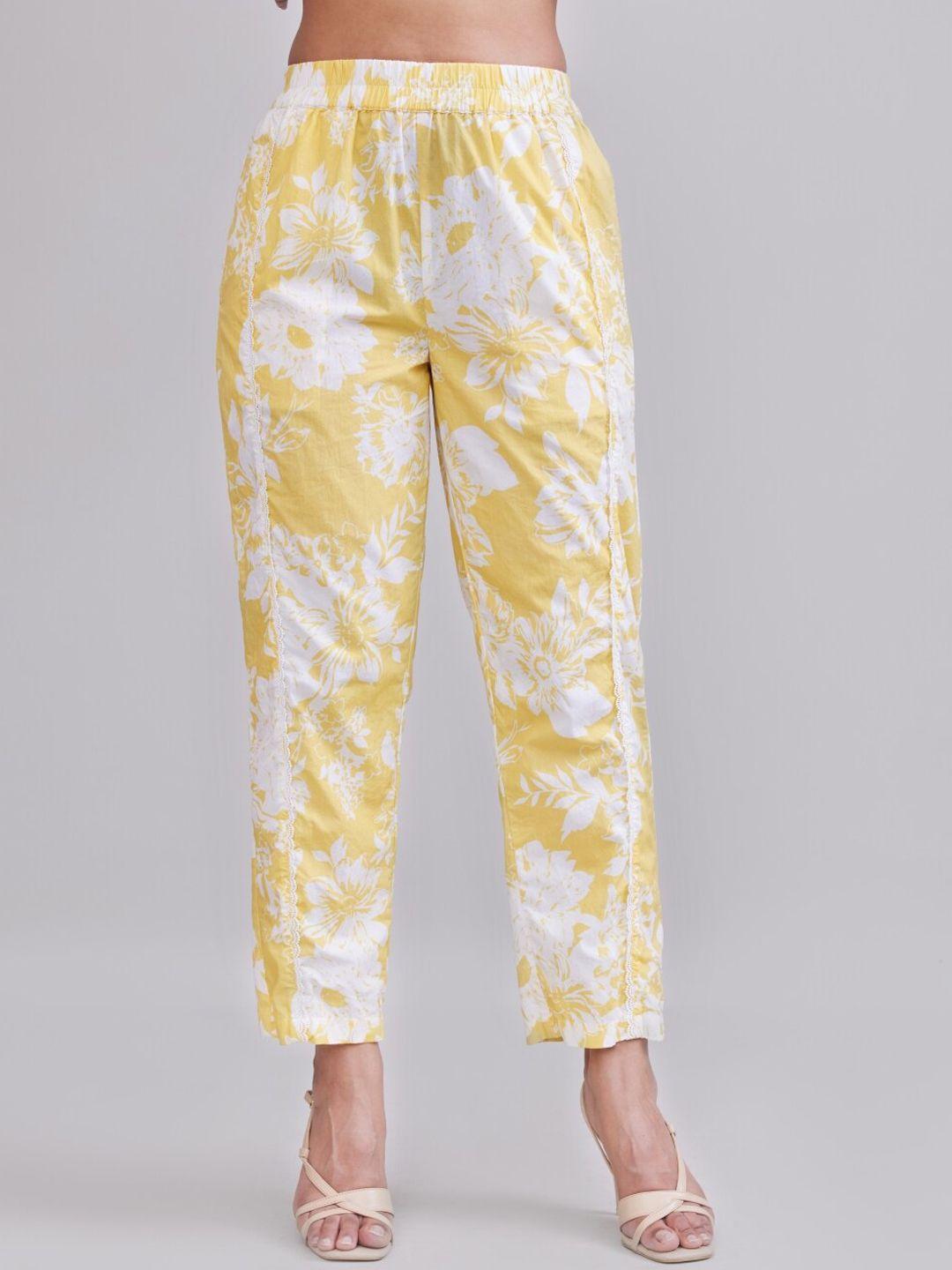 style island women printed cotton trouser
