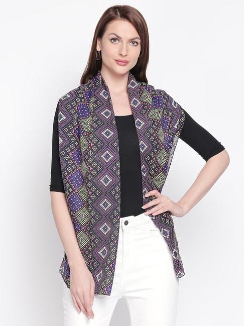 style quotient multicolor printed scarves