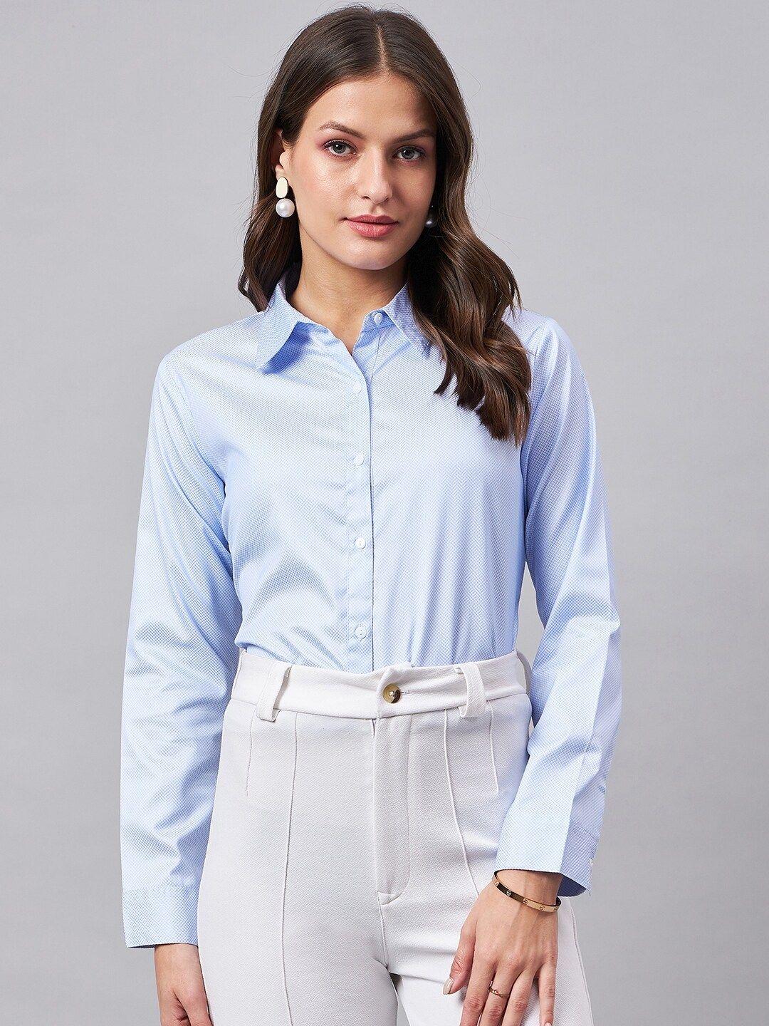 style quotient smart micro ditsy printed formal shirt