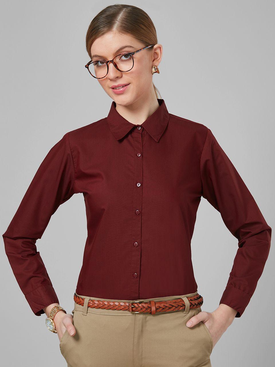 style quotient women smart formal shirt