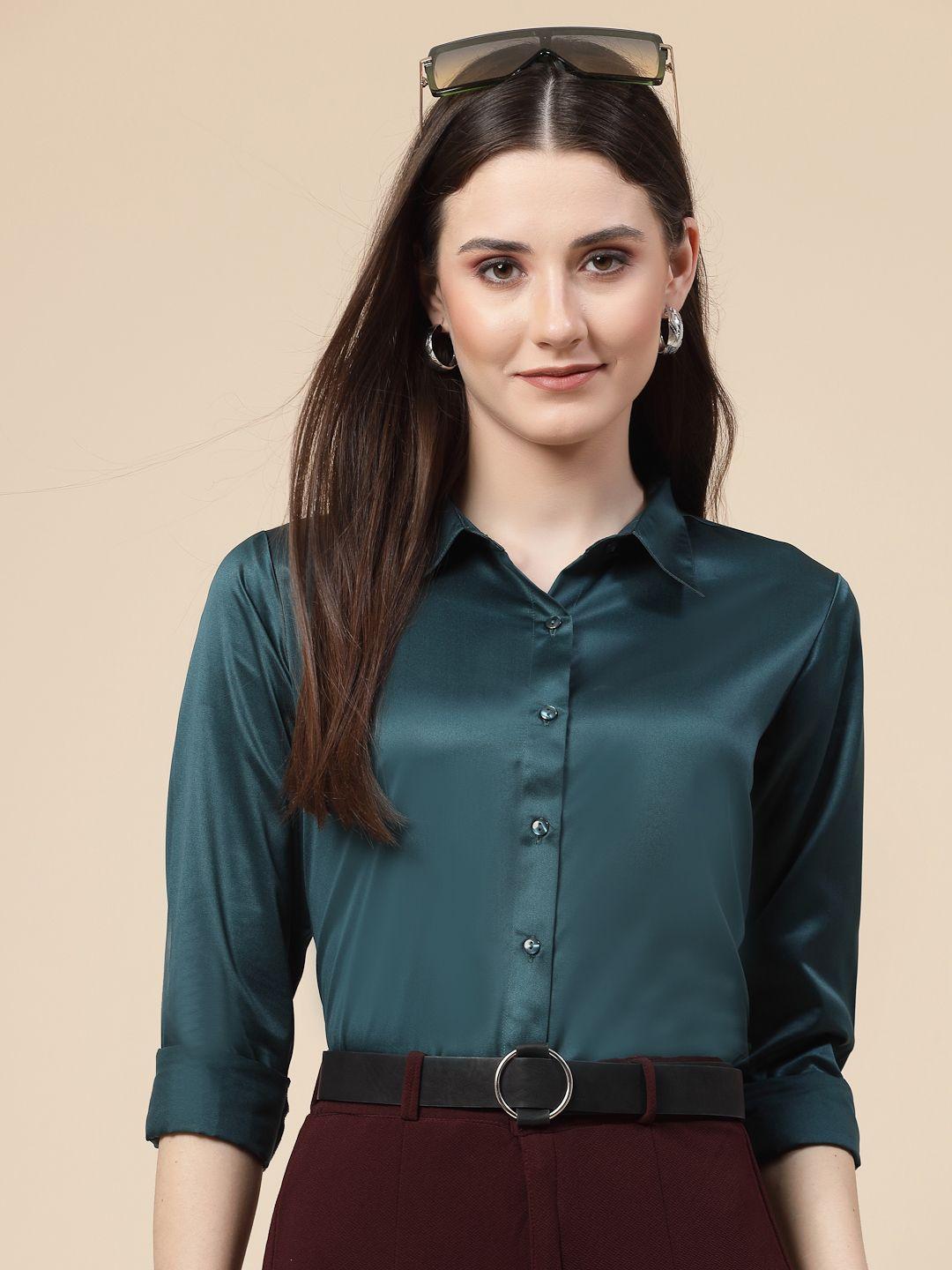 style quotient women smart opaque formal shirt
