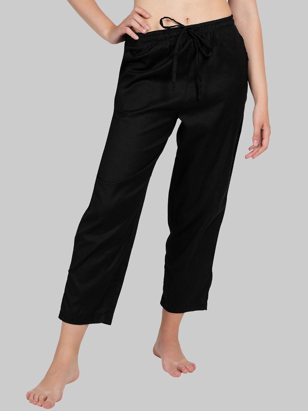 style shoes ankle-length straight lounge pants