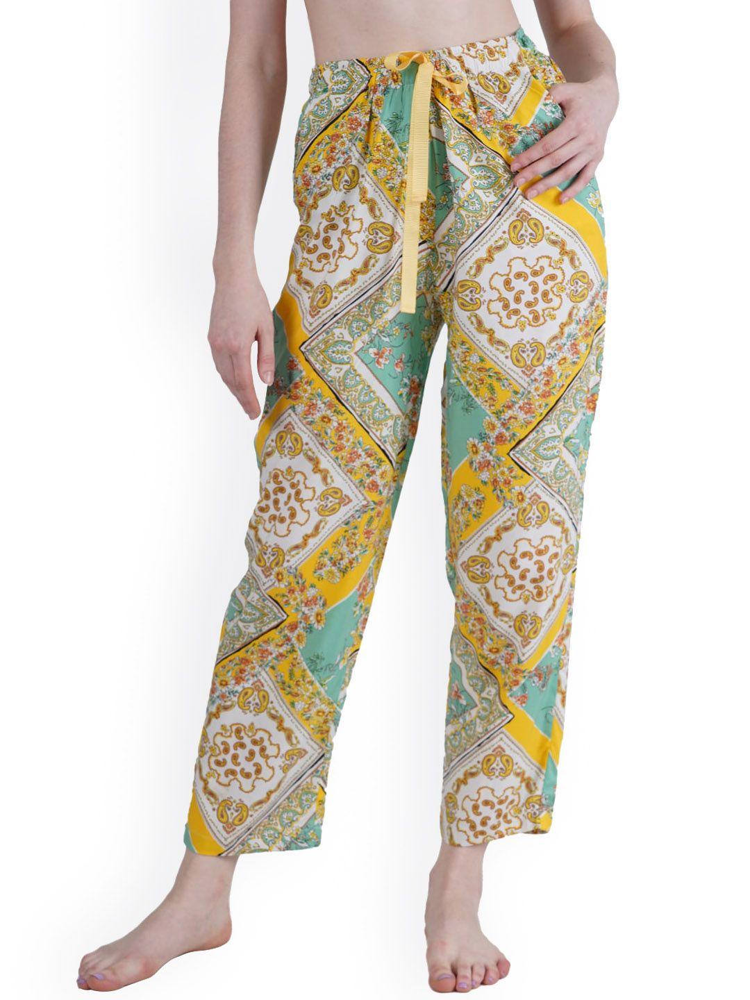 style shoes women printed lounge pants