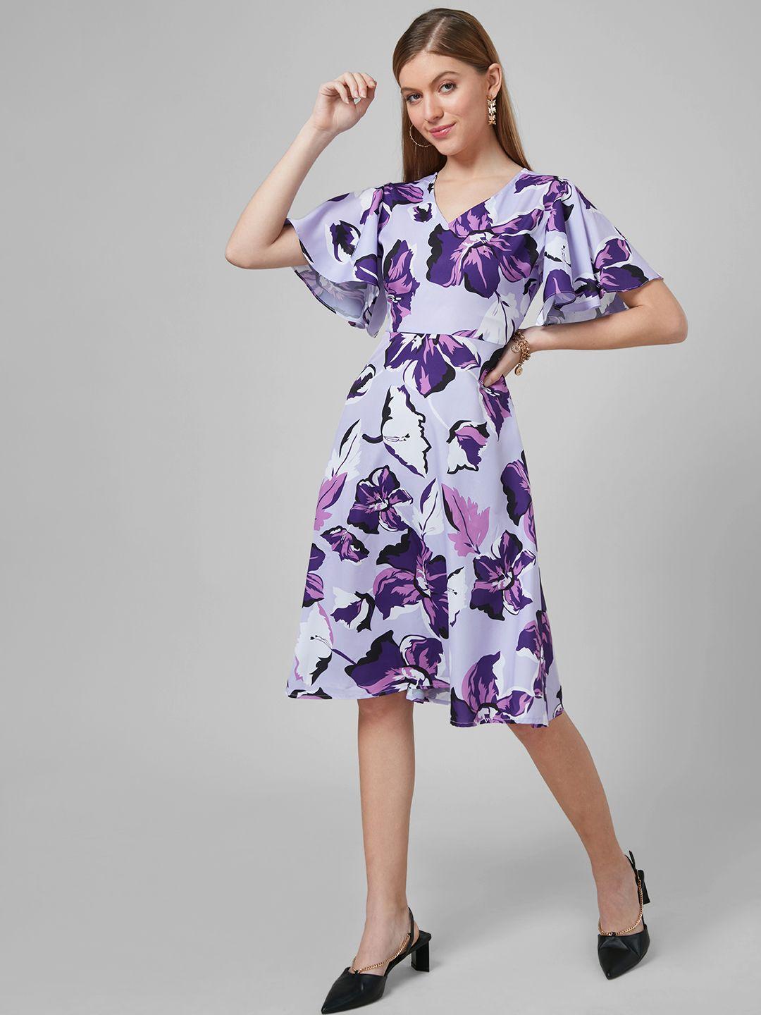 style quotient floral printed  dress