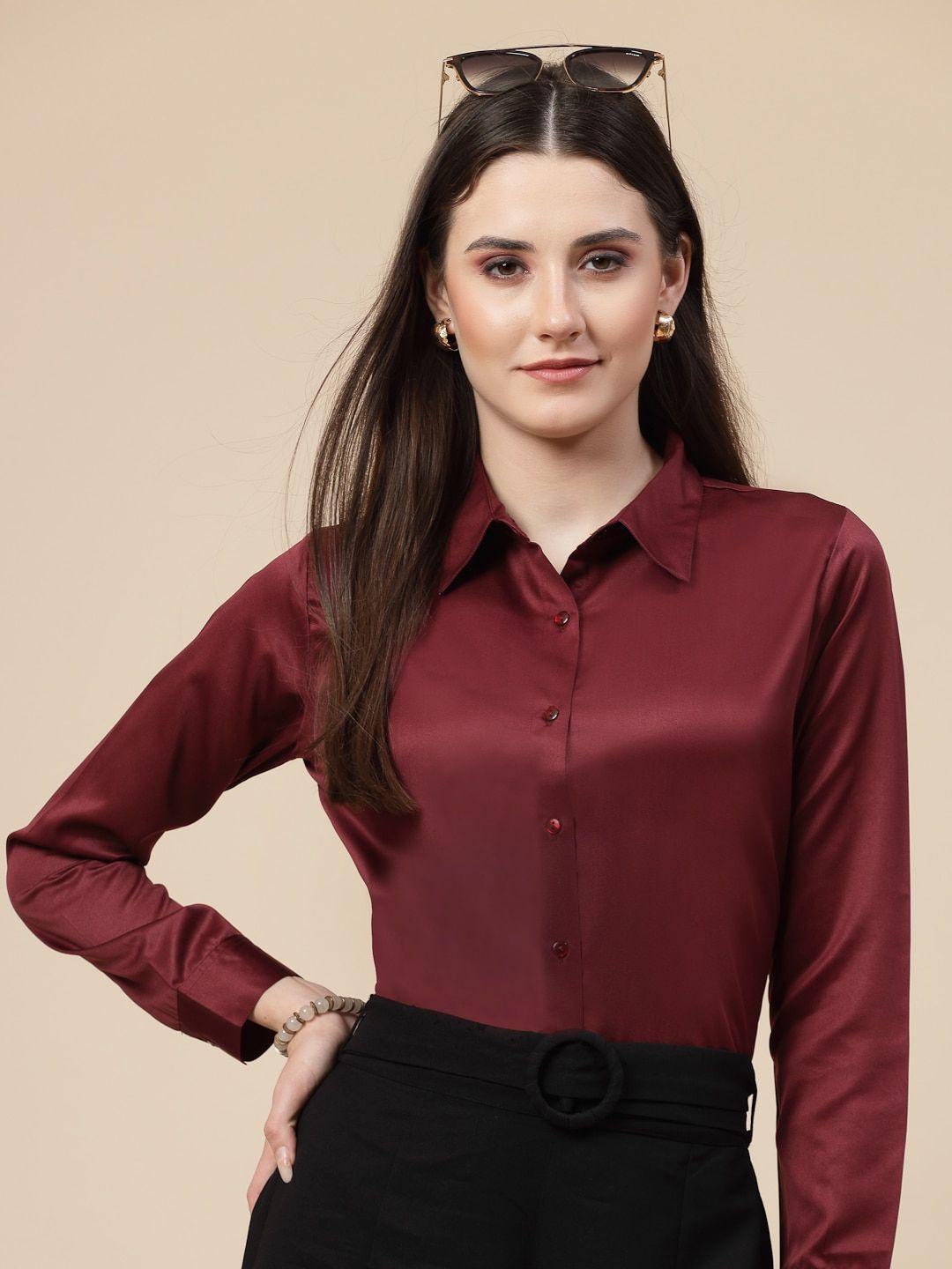 style quotient smart regular fit opaque formal shirt