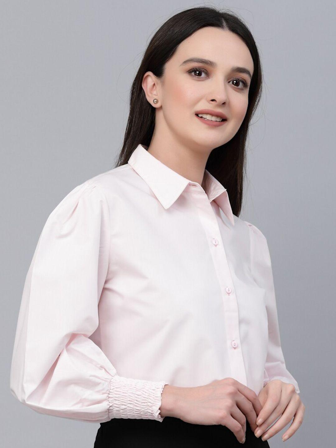 style quotient smart spread collar formal shirt