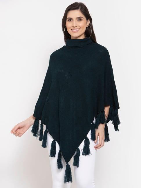 style quotient style quotient turtle neck poncho