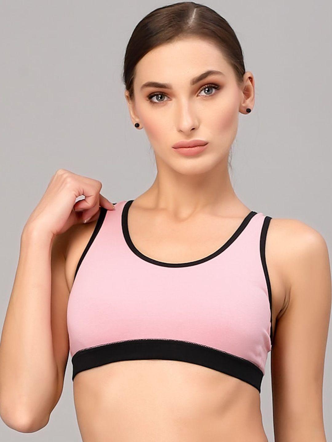 style quotient women pink sports bra