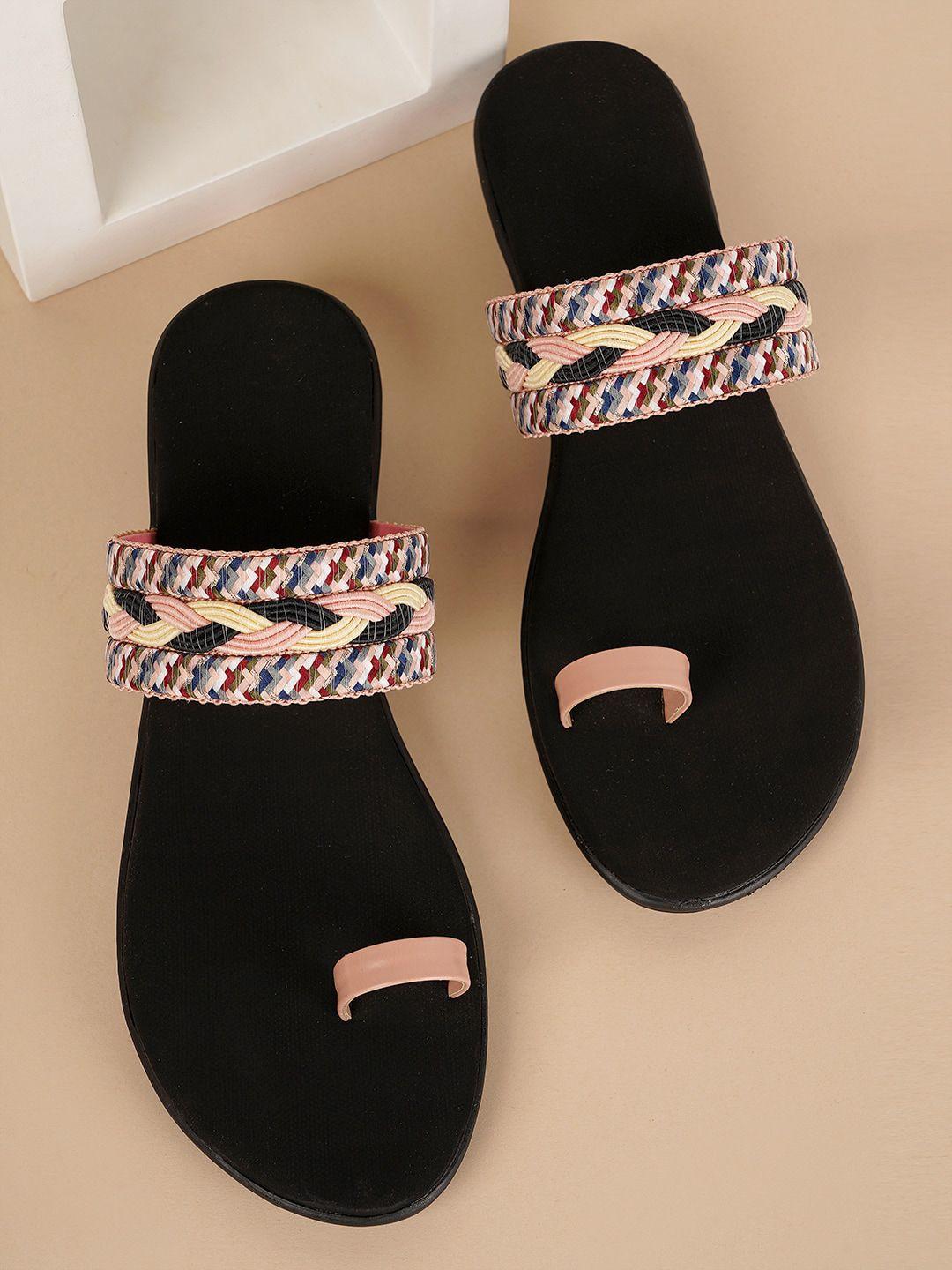 style shoes braided one toe flats