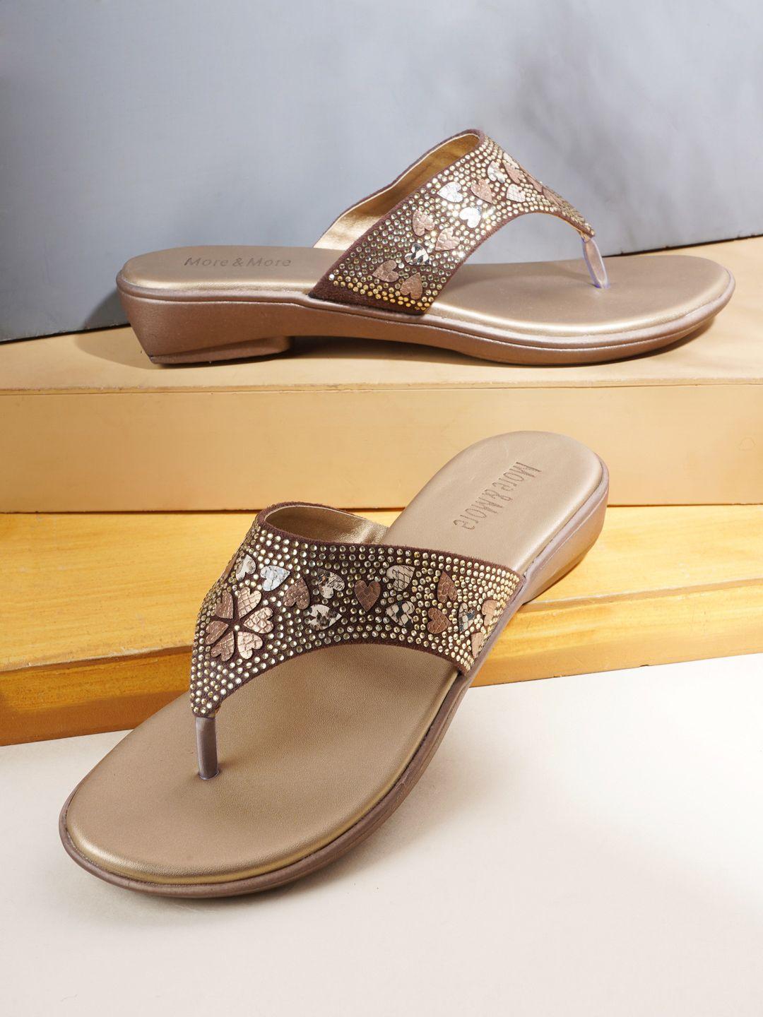 style shoes copper-toned embellished wedge sandals