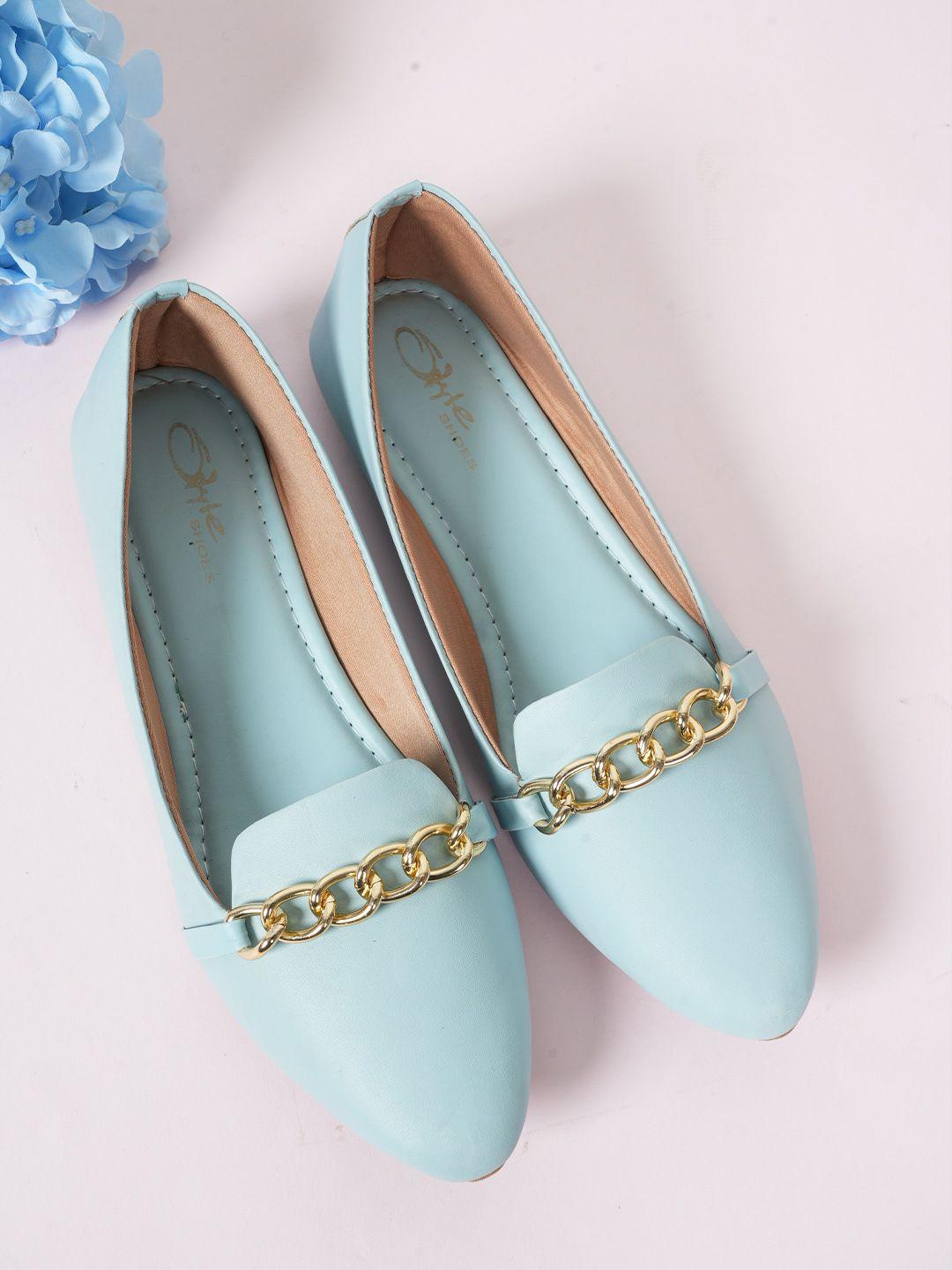 style shoes pointed toe embellished ballerinas
