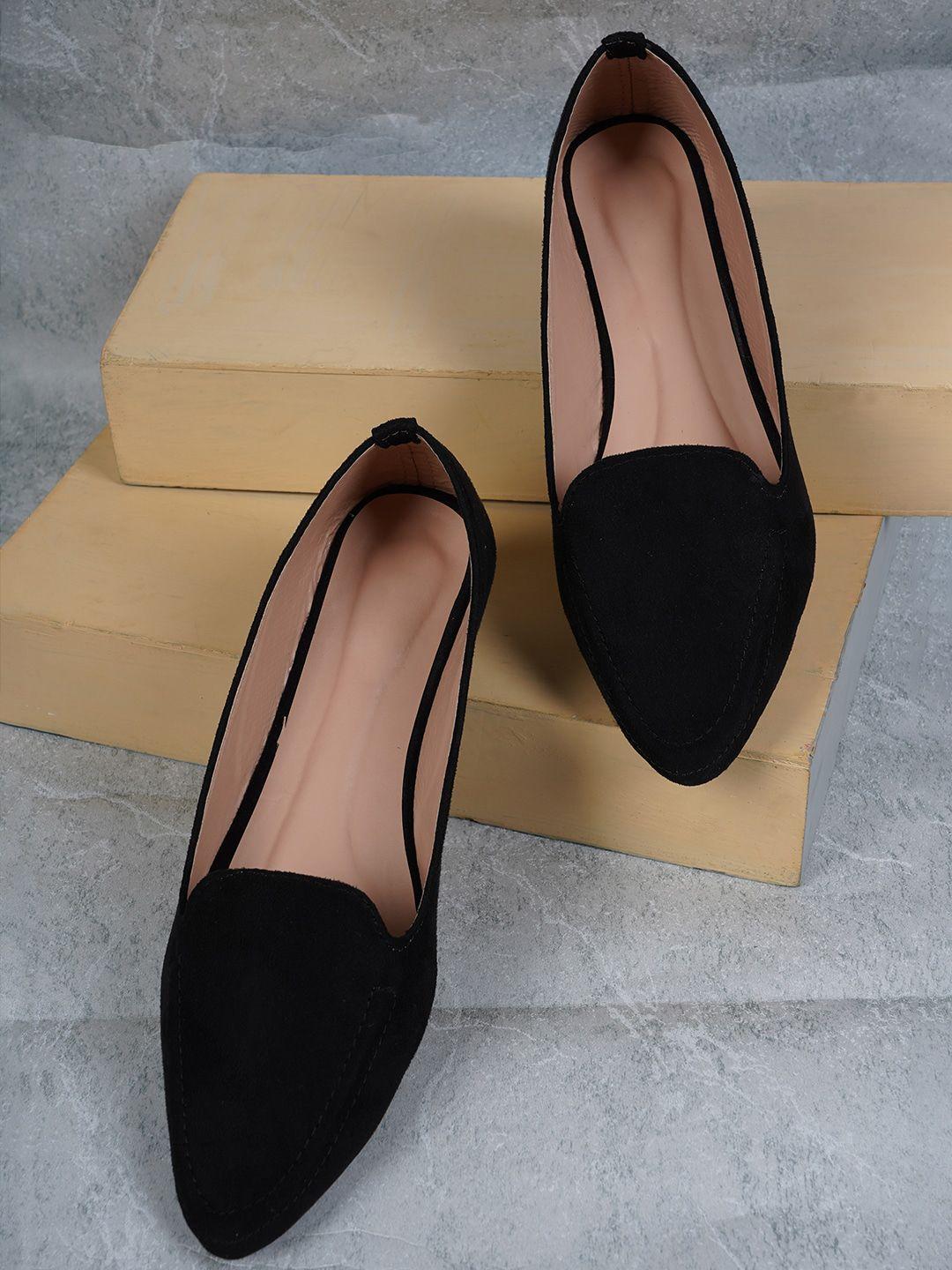 style shoes suede pointed toe ballerinas