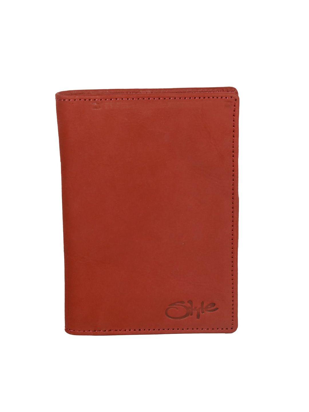 style shoes textured leather passport cover