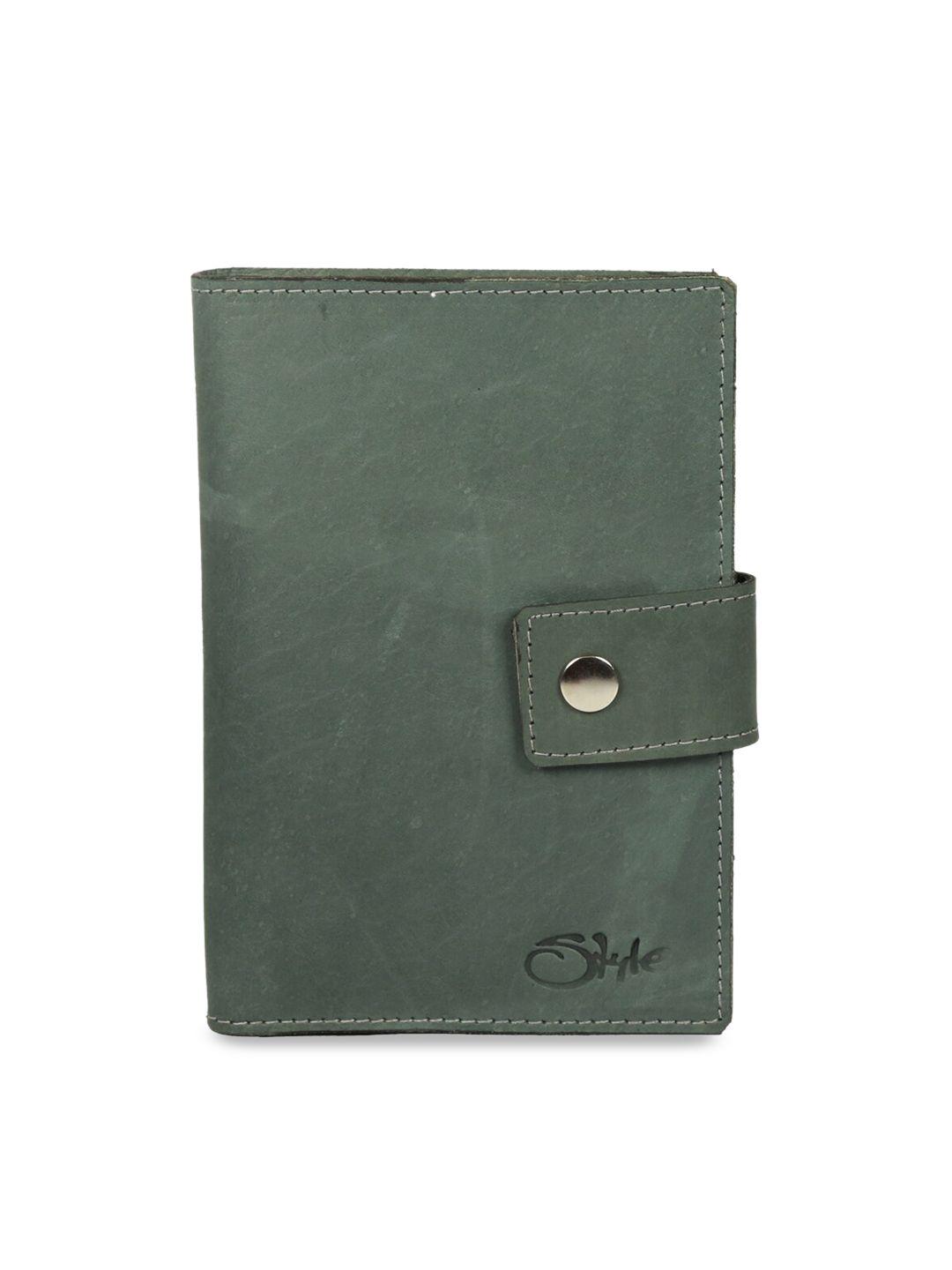 style shoes textured leather passport cover