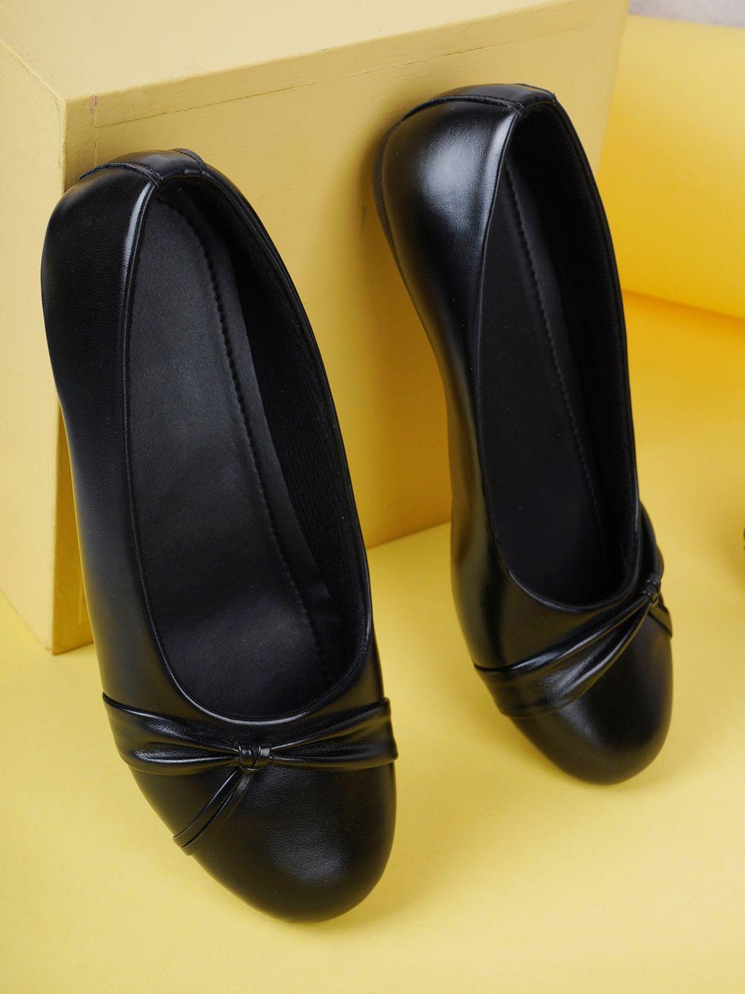 style shoes women black ballerinas