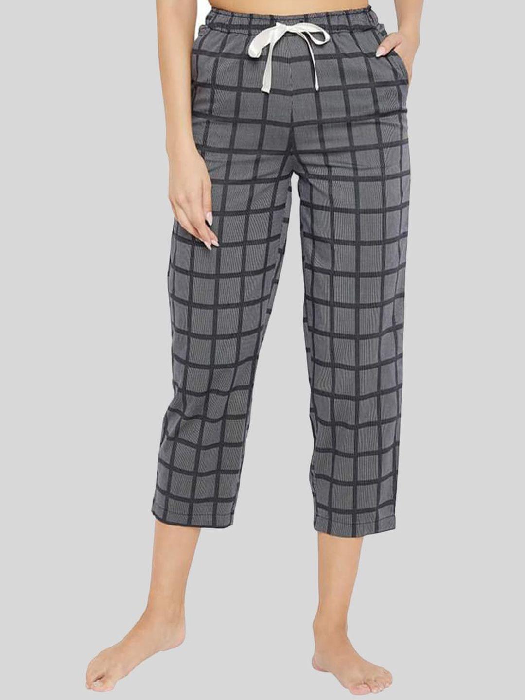 style shoes women checked lounge pants