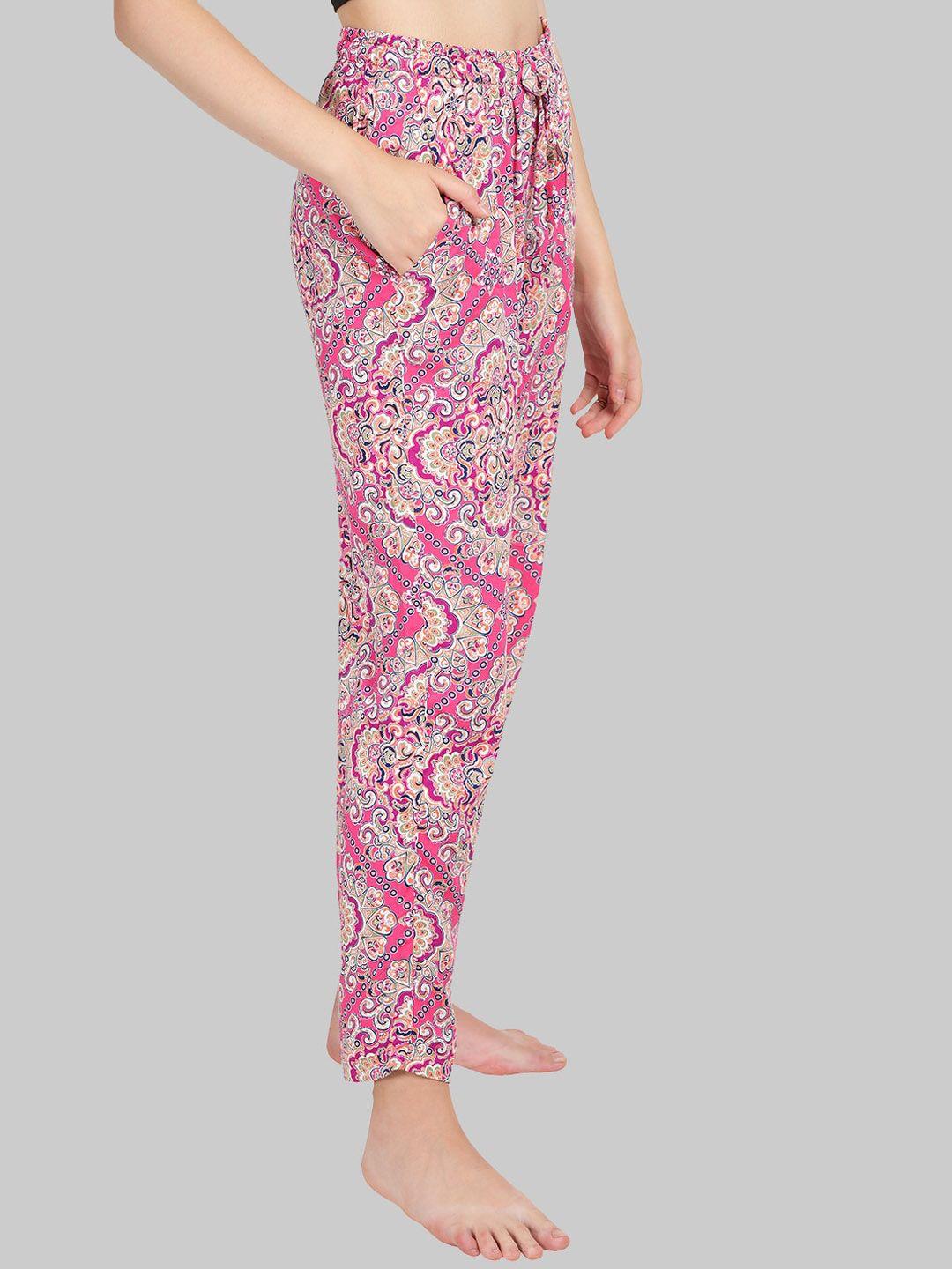 style shoes women printed straight lounge pants