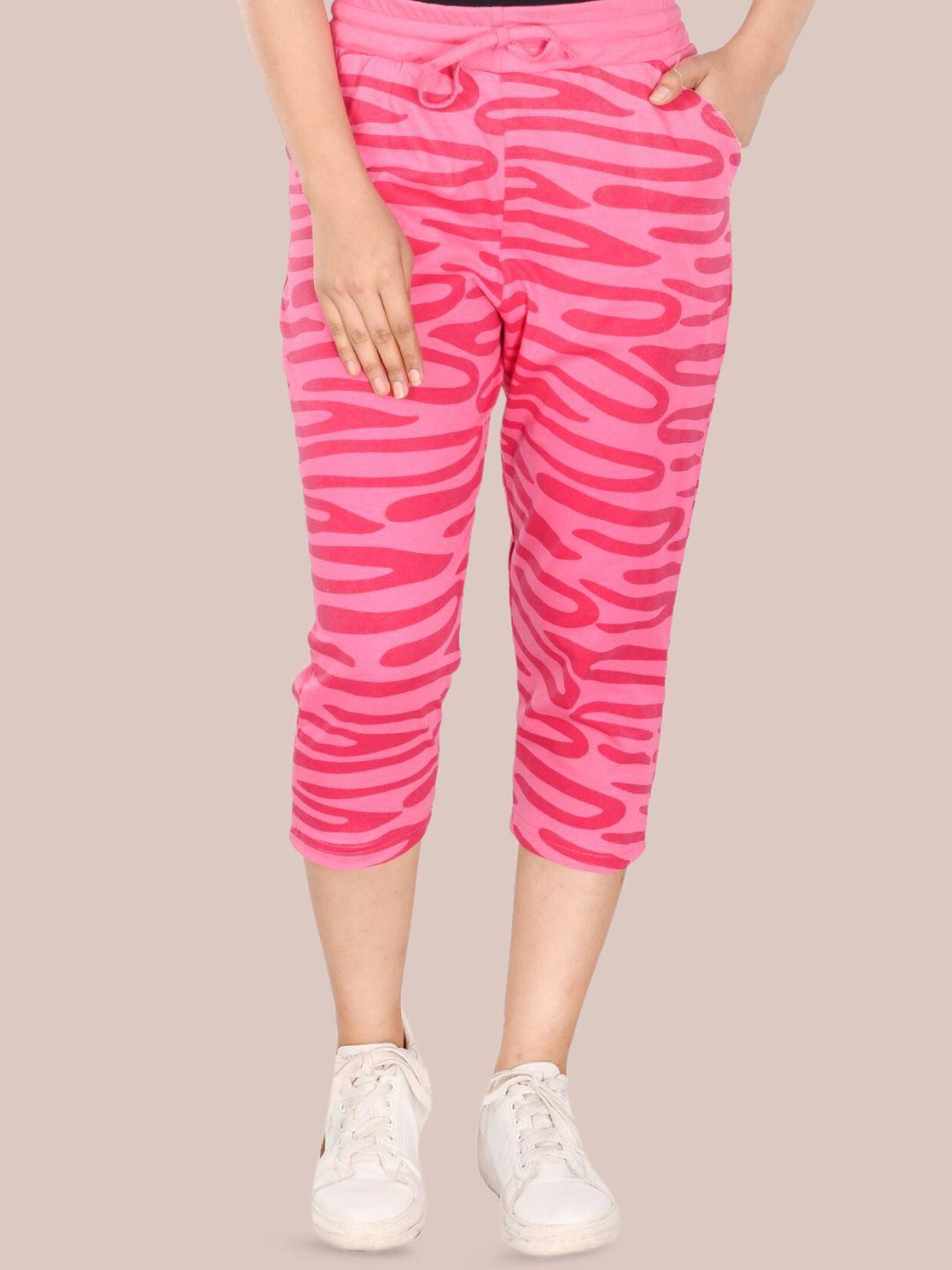 styleaone printed pure cotton capris