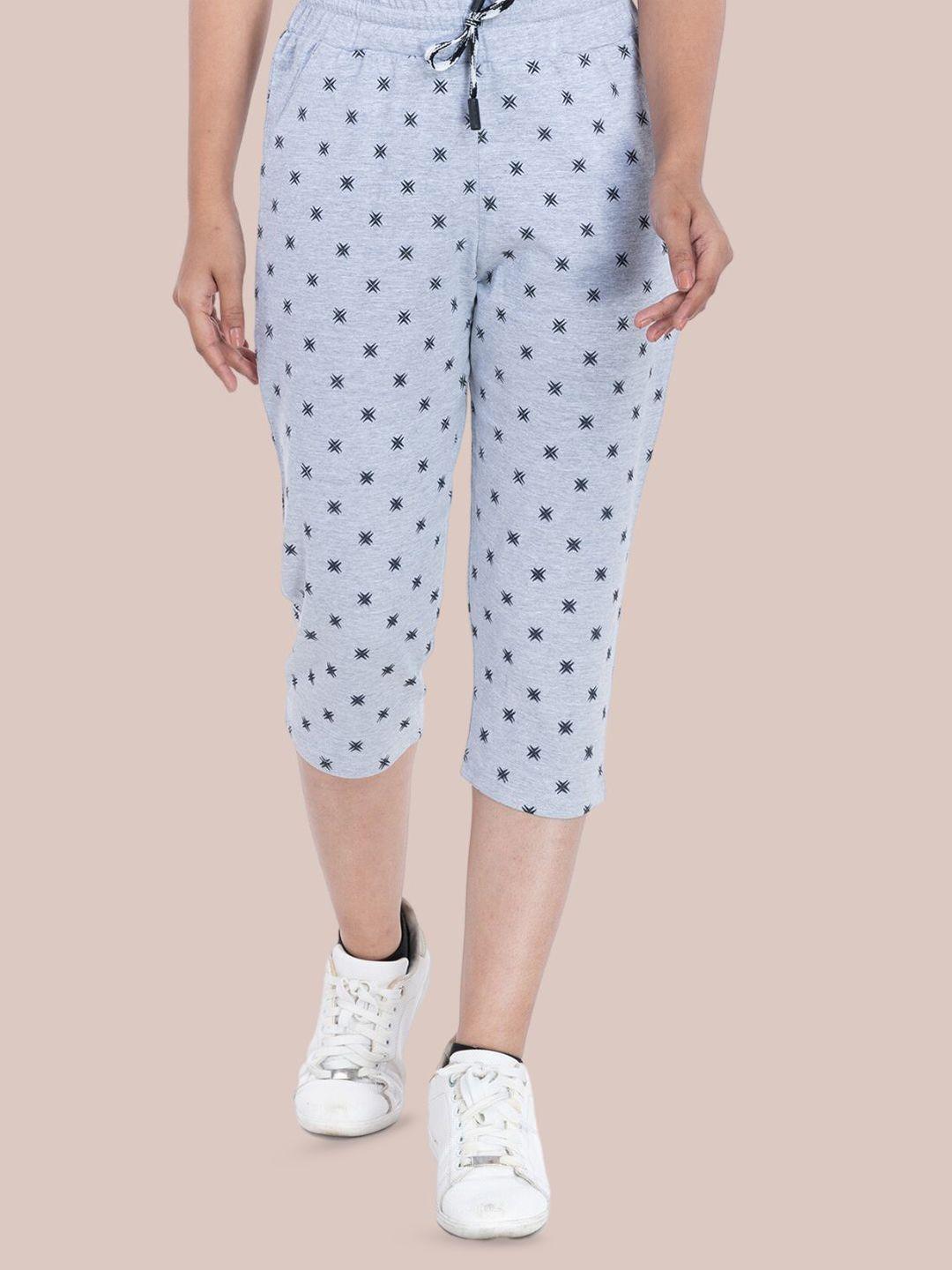 styleaone printed pure cotton capris