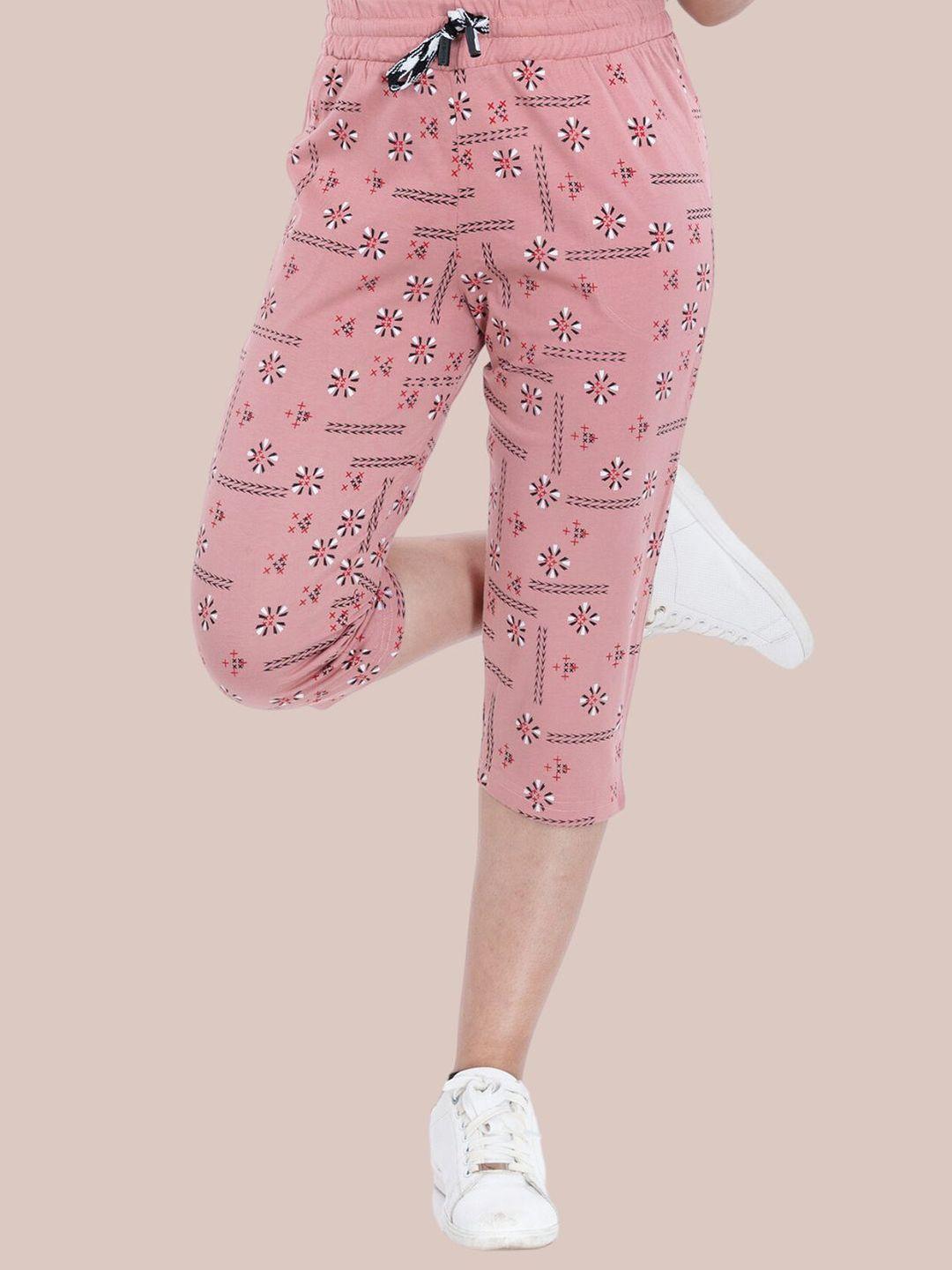 styleaone pure cotton printed capris