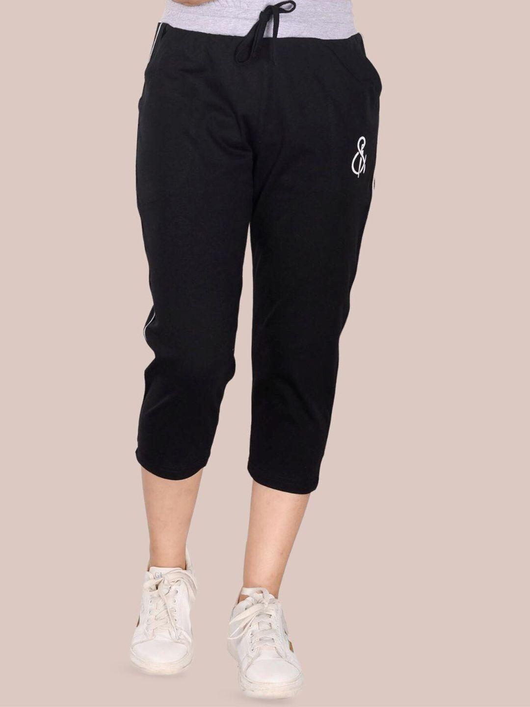 styleaone solid pure cotton capris