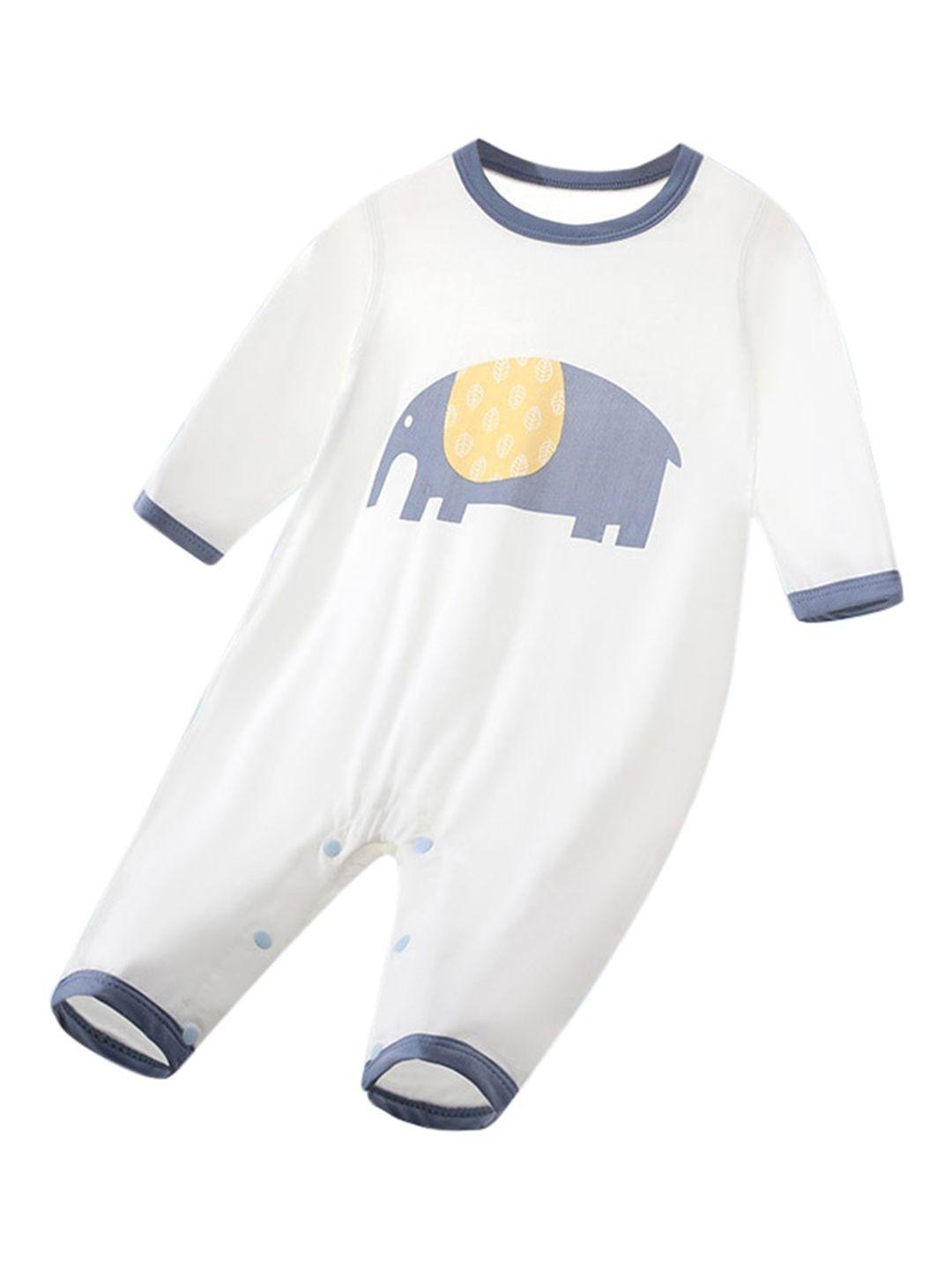 stylecast boys conversational printed cotton rompers