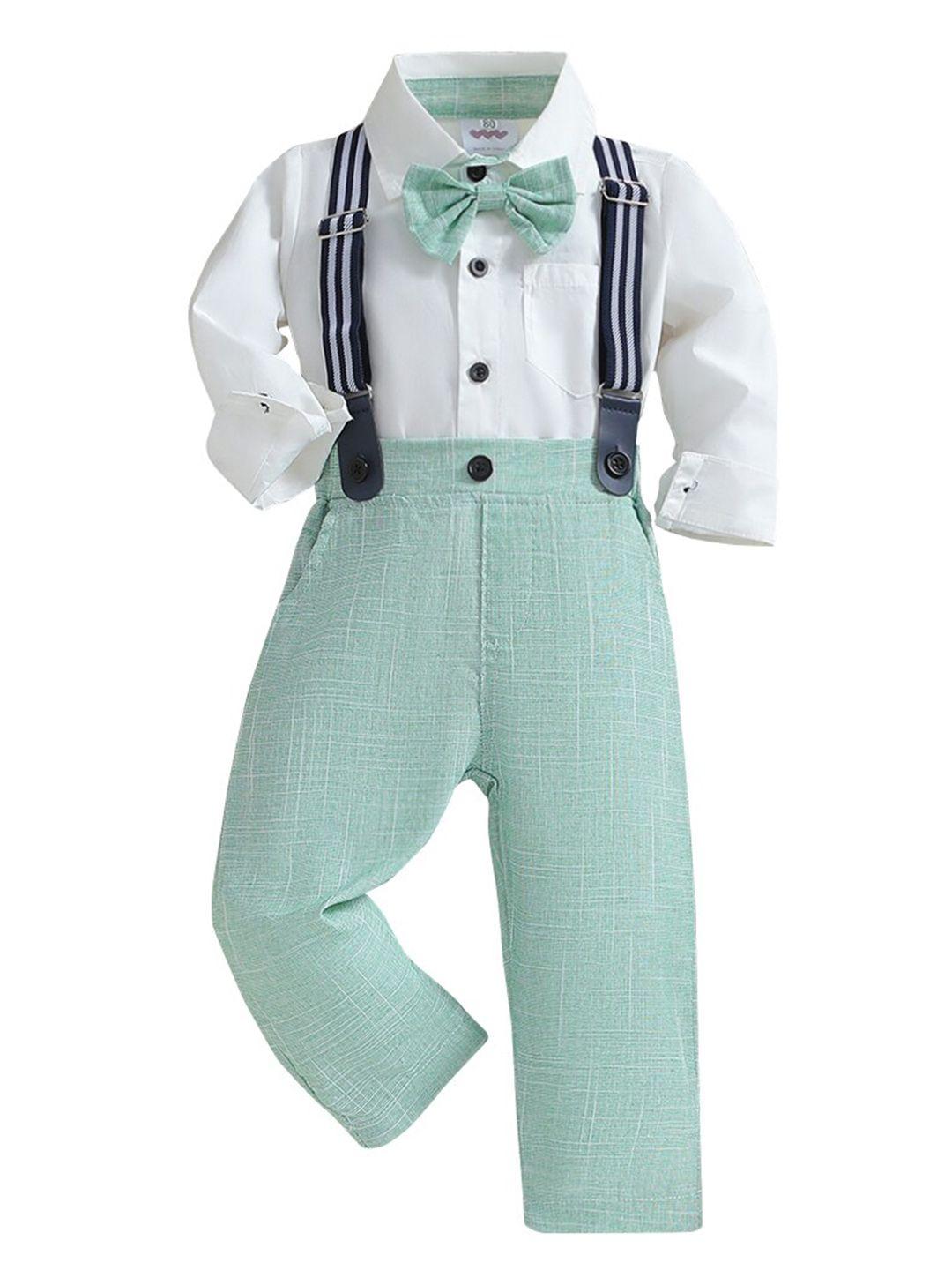stylecast boys green top with trousers