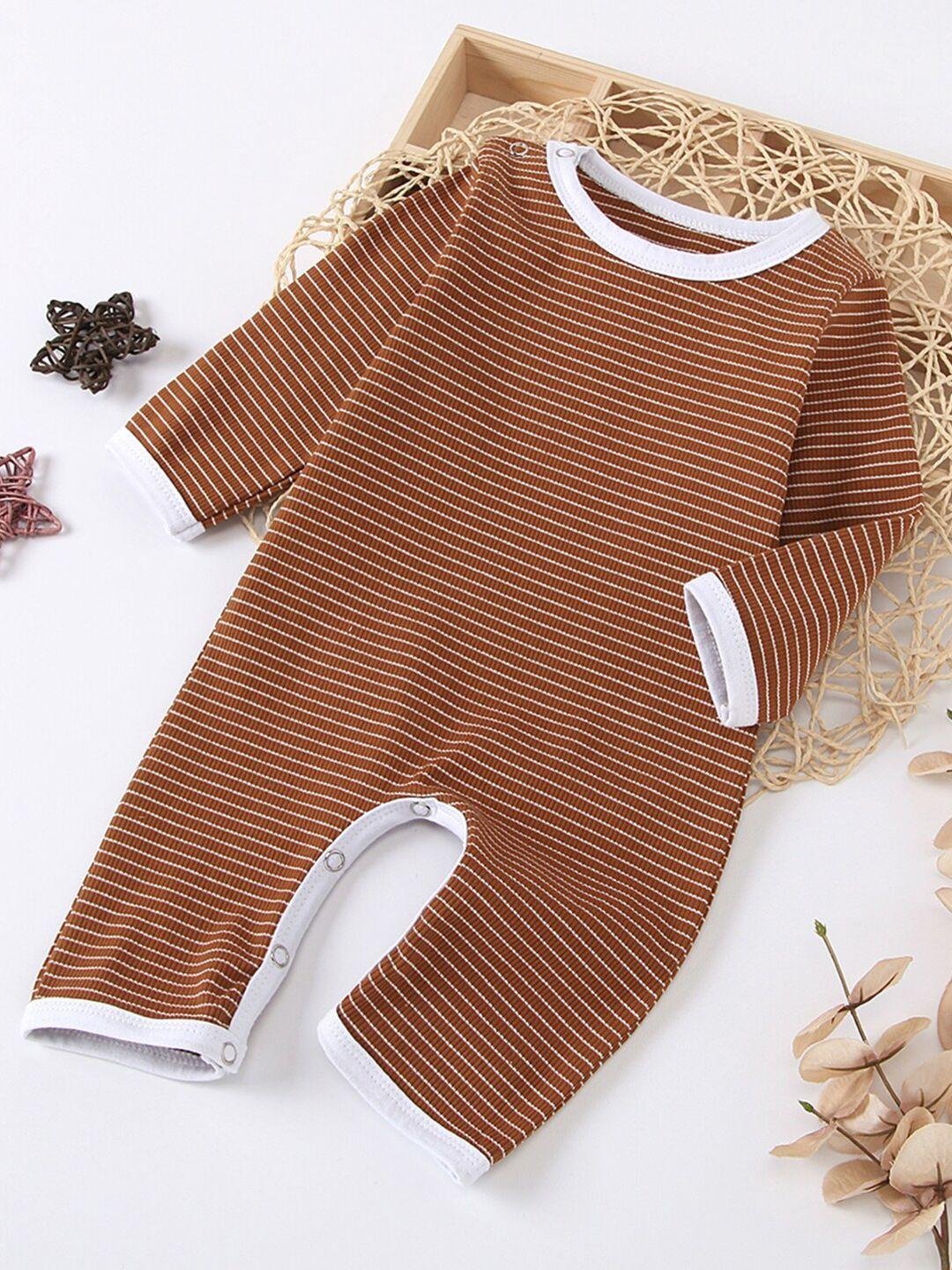 stylecast girls striped cotton rompers
